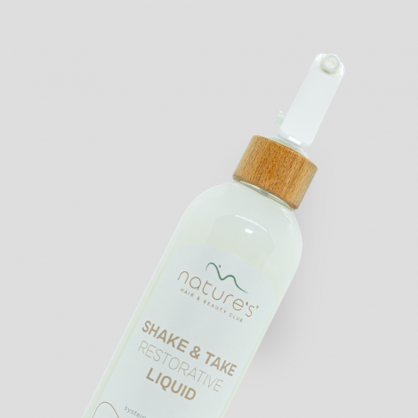 Nature’s Shake & Take Restorative Liquid Възстановяващ балсам с кератин и аминокиселини 400ml